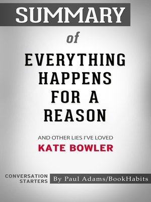cover image of Summary of Everything Happens for a Reason